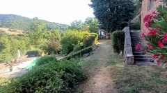 L'entrée du Gîte de la Viguerie - 12320 Pruines